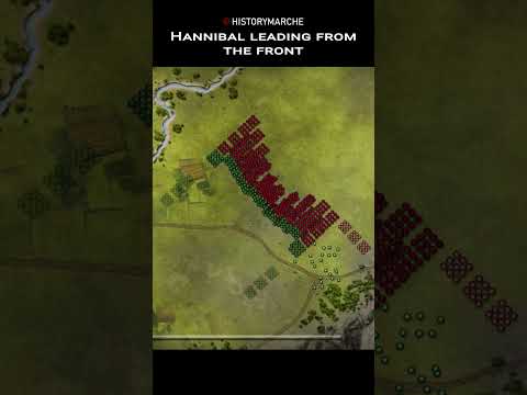How Hannibal led from the front against Rome at Cannae ❗❗