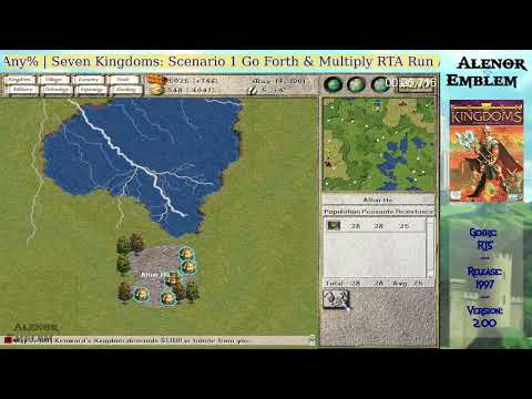 Seven Kingdoms: Ancient Adversaries Scenario 1 Go Forth & Multiply (RTA Run) 0:37 (current WR)
