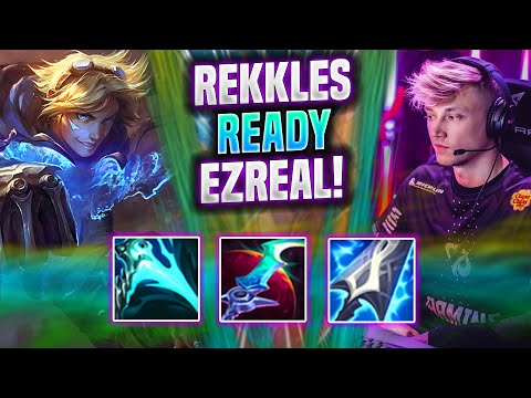REKKLES IS READY TO PLAY EZREAL! - KC Rekkles Plays Ezreal ADC vs Ashe! | Season 2022