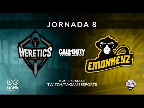 TEAM HERETICS vs. EMONKEYZ | COD | GAME Stadium Jornada 8
