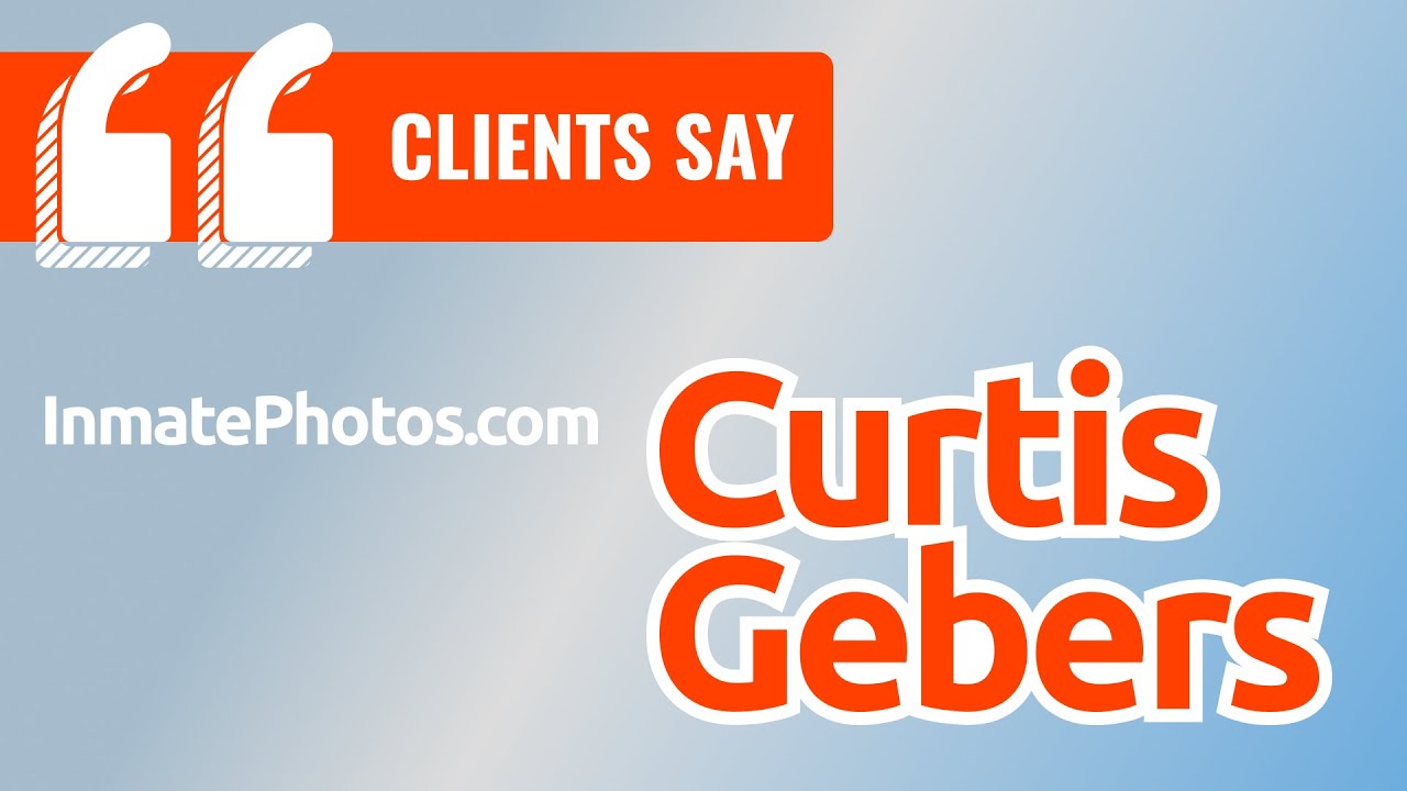 Curtis Gebers, <br> CEO at Inmate Photos.com - Testimonial for ErgoServ