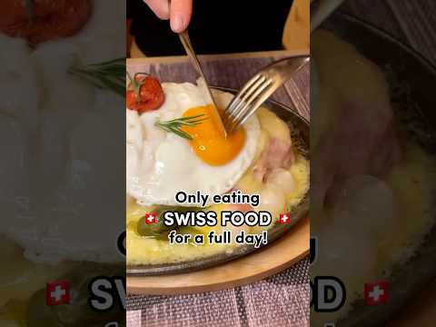 CHEESIEST MEAL EVER 🧀#switzerland #swissfood #raclette #cheeselover