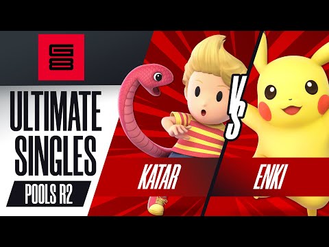 Katar vs Enki - Pools R2 Ultimate Singles - Genesis 8 | Lucas vs Pikachu