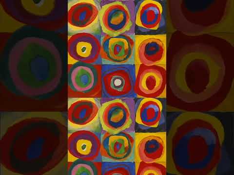 WASSILY KANDINSKY #arte #artista #kandinsky #art #circles #historiadaarte