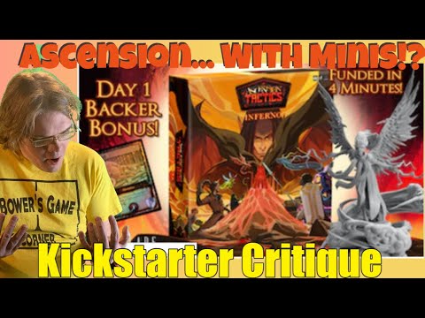 Ascension Tactics Inferno - Kickstarter Critique Review