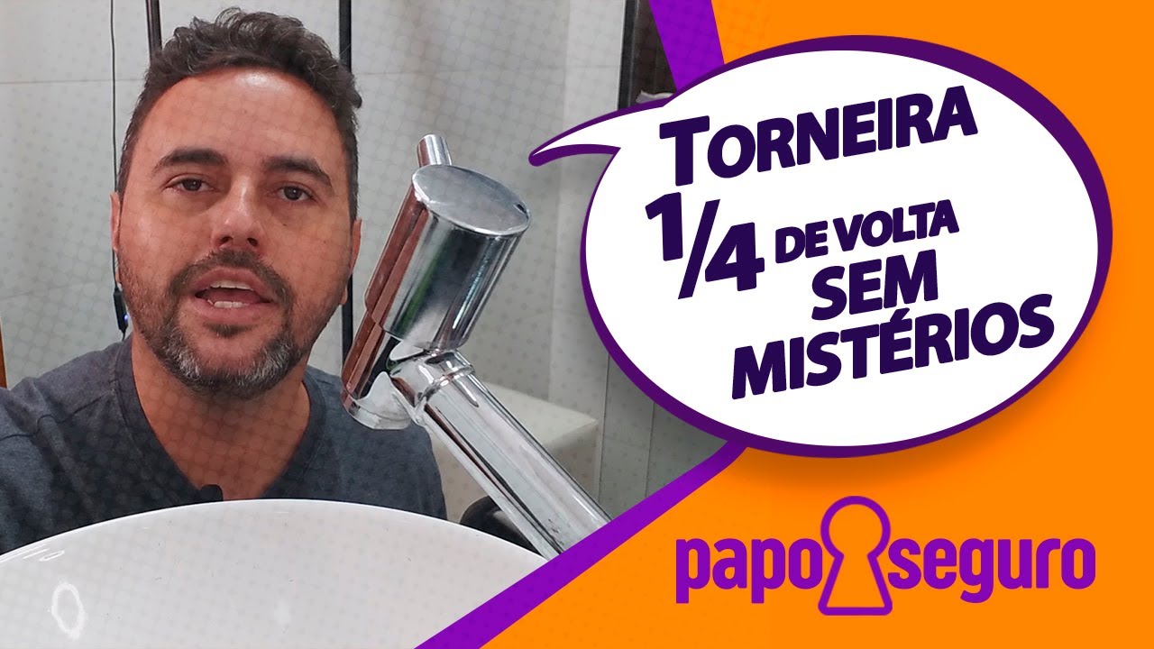 COMO SUBSTITUIR o REPARO de TORNEIRA 1/4 de VOLTA sem MISTÉRIO.