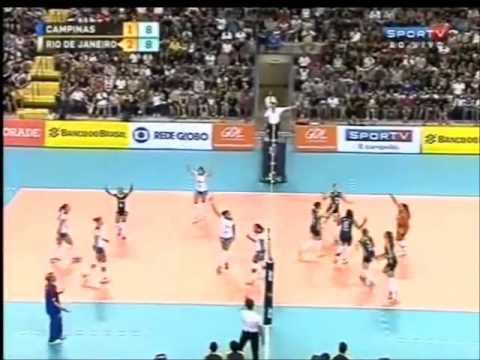 Unilever Rio x Amil Campinas 4°Set - SUPERLIGA 2012/2013