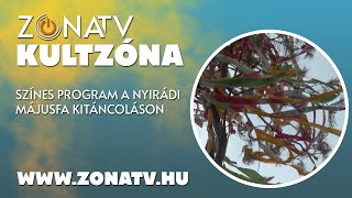 ZÓNA TV – KULTZÓNA – Színes program a nyirádi májusfa kitáncoláson