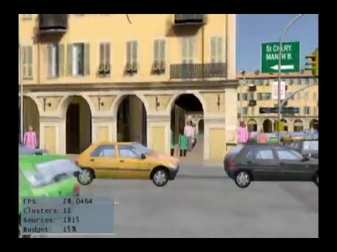 Progressive Perceptual Audio Rendering of Complex Scenes