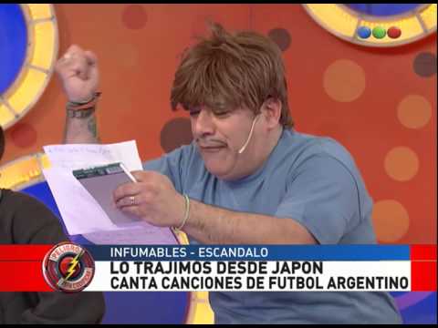 Infumables, un Japones canta canciones del futbol argentino - Peligro Sin Codificar 2015