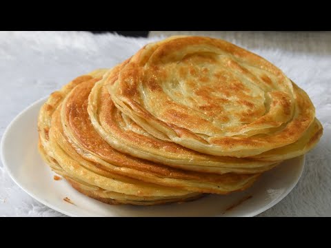 Hotel Style Crispy Paratha (parota)