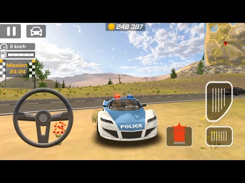 Police Drift Car Driving - Sport Police Car Driving Simulator - All Missions Completed Gameplay HD