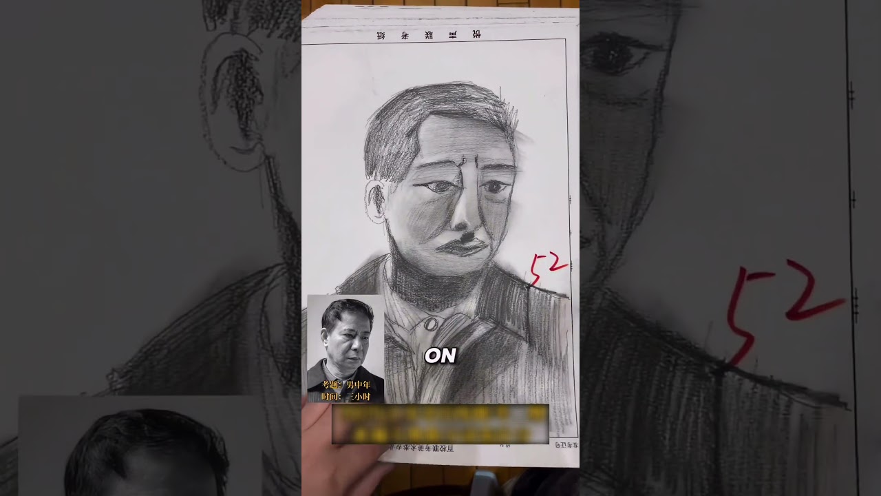 Art Exam Assessment 😳 #shorts