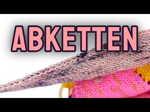 Meine Lieblingsmethode locker und easy abzuketten! Stricktutorial: Tuch und Schal abketten.