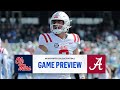 SEC Game of the Week PREVIEW: No. 15 Ole Miss vs No. 13 Alabama | CBS Sports
