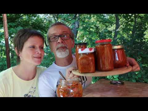 Croatian Ajvar: how to make delicious red pepper and aubergine relish