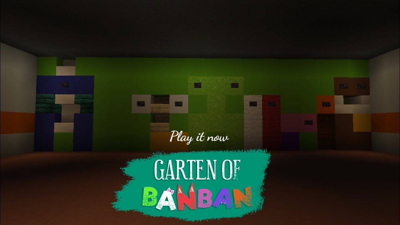 Garten of Banban Full Minecraft Map by mewca - Mods for Minecraft