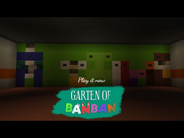 Garten of Banban Chapters 3 Addon (1.20, 1.19) - Full Map for MCPE