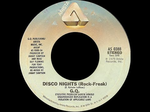 GQ ~ Disco Nights (Rock Freak) 1979 Disco Purrfection Version