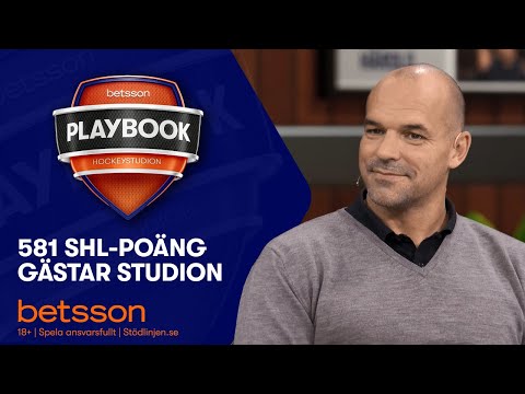 Playbook Hockeystudion: 581 SHL-poäng gästar studion