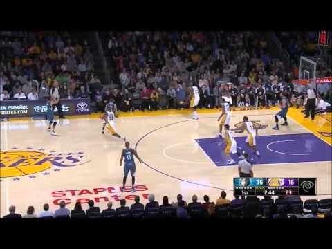 Kevin Love vs Los Angeles Lakers 2013.11.10