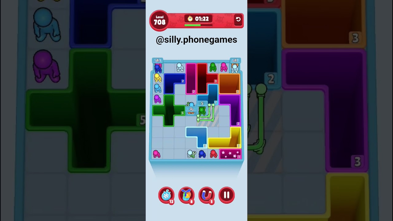 Drop Away Level 708 Walkthrough Solution