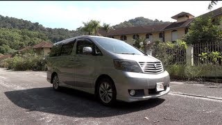 2004 Toyota Alphard 2.4G Start-Up, Full Vehicle Tour and Quick Drive