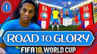 FIFA 18 WORLD CUP ROAD TO GLORY #1 - HOW TO START FUT 18 WORLD CUP!