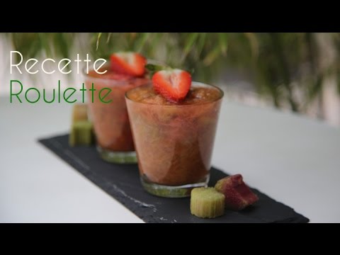 Compote fraises et rhubarbe !