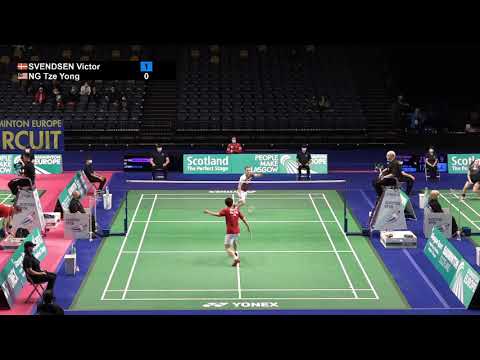 Scottish Open 2021 - MS (R32) - Ng Tze Yong MAS vs. Victor Svendsen DEN