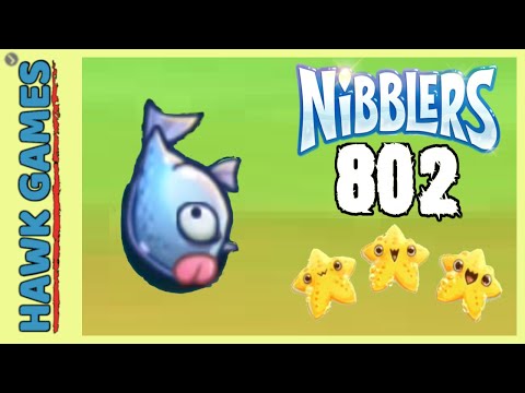 Fruit Nibblers Level 802 - 3 Stars Walkthrough, No Boosters