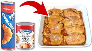 Easy Apple Dumplings With Just 3 Ingredients! | Easy Crescent Roll Recipe