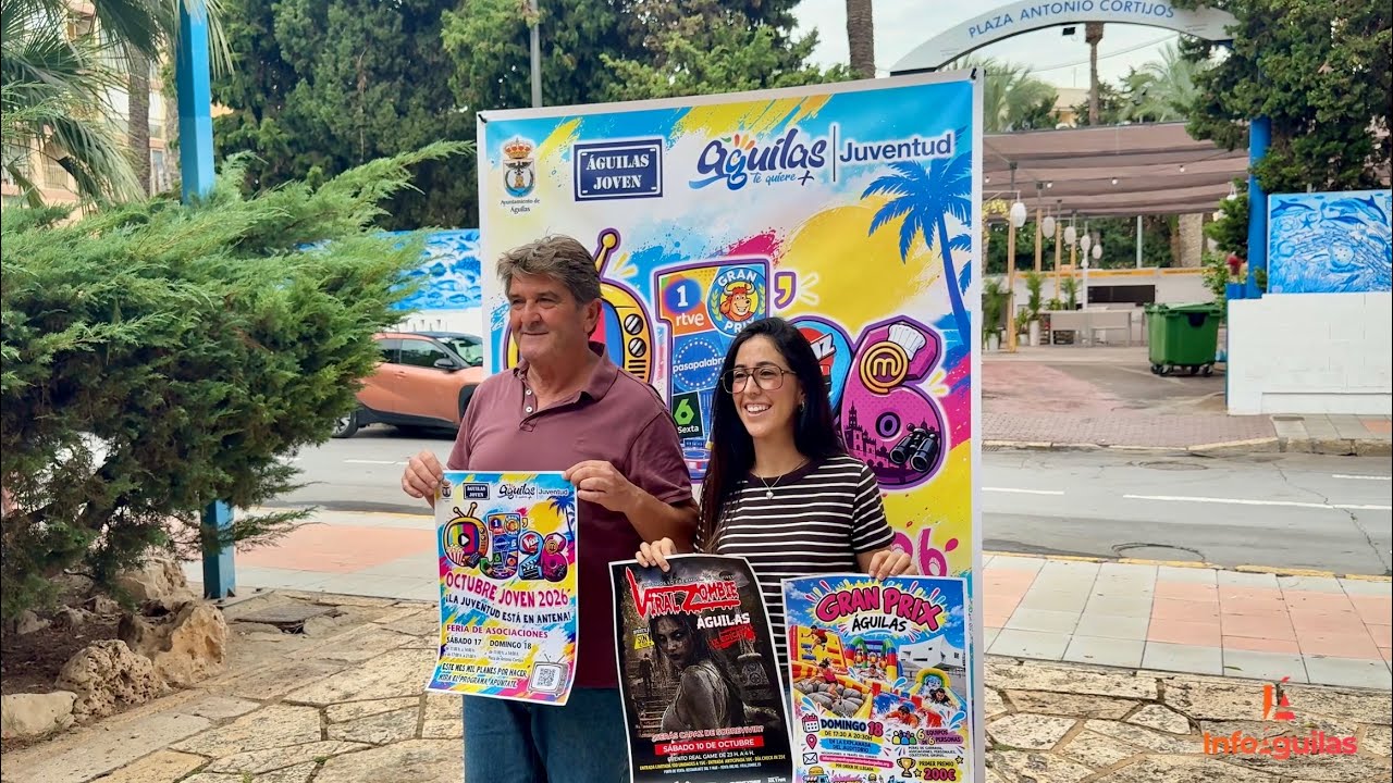 Águilas vivirá un mes repleto de actividades con el “Octubre Joven 2026”