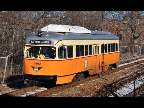 Boston PCC Streetcar: Ashmont - Mattapan Line