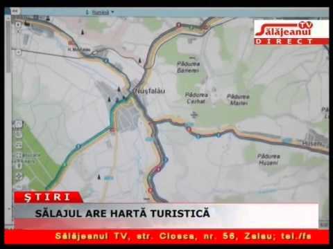 SĂLAJUL ARE HARTĂ TURISTICĂ