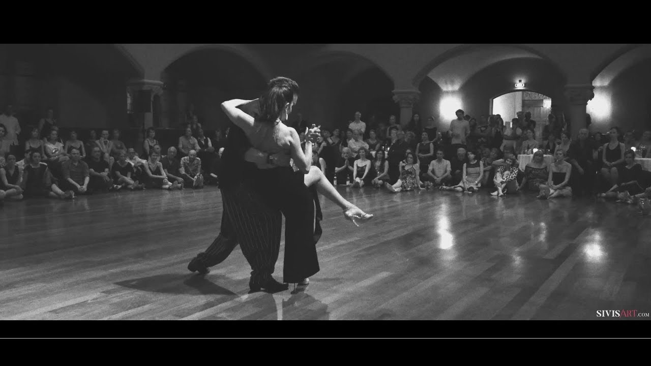 Mariano  Chicho  Frumboli & Moira Castellano - Gymnopedie - Tango exhibition by Sivis’Art