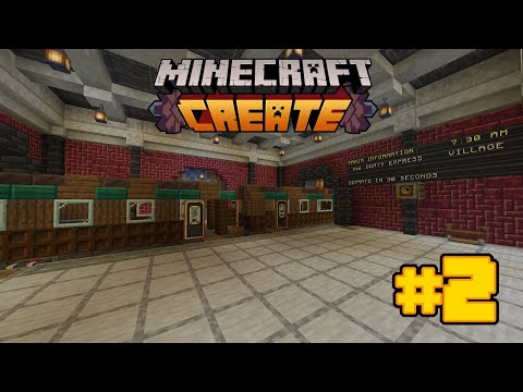 Minecraft Create Mod || Base Tour #2