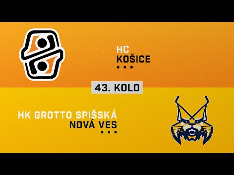 43.kolo HC Košice - HK GROTTO Spišská Nová Ves HIGHLIGHTS