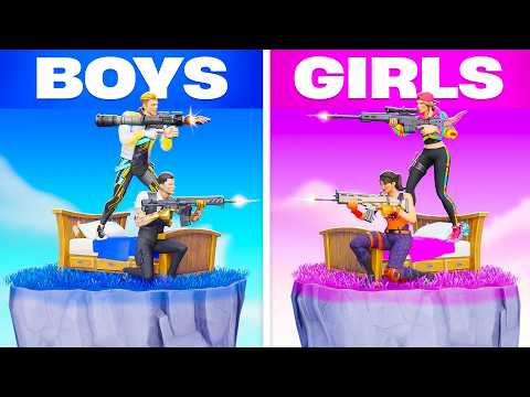 BOYS vs GIRLS BEDWARS!