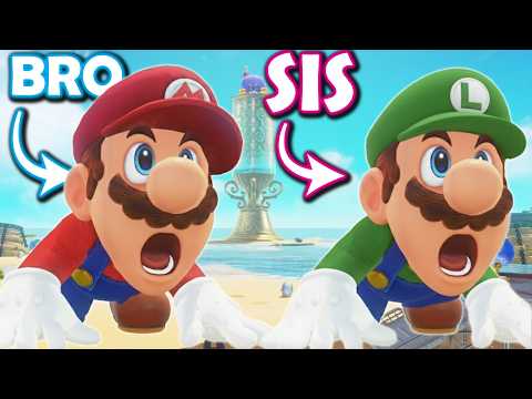 Sister Loves Super Mario Odyssey!! (2-Player Co-op, Her First Playthrough!)