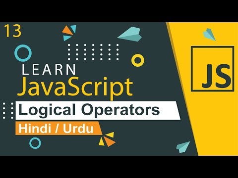 JavaScript Logical Operators Tutorial in Hindi Urdu
