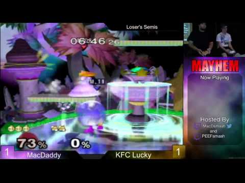 Mayhem Feb 2015: Lucky (Fox) vs MacD (Peach) Losers Semis