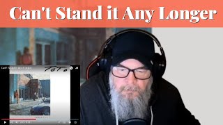 Toto - Can&#39;t Stand it Any Longer - (Reaction)