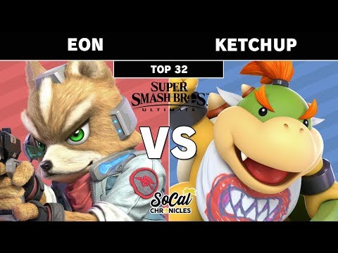 Smash Ultimate Tournament - Eon (Fox) Vs. Ketchup (Bowser Jr) Top 64 Winners Side