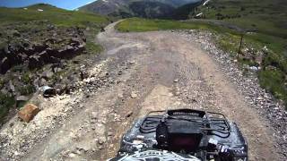 preview picture of video 'Ouray Colorado ATV Trail Rides July 2011 - Part 18 - Mineral Creek Access To Alpine Loop & Lake City'