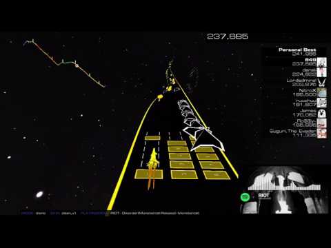 Audiosurf 2 | RIOT - Disorder | Mono
