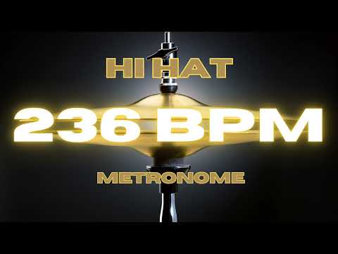 236 BPM - Hi Hat Metronome