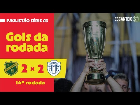 EMPATE COM GOLAÇOS | XV de Jaú 2 x 2 Monte Azul | Gols do Paulistão Série A3 2025