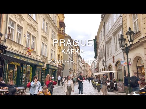 6 dias apaixonados por Praga DIA5-Part1 Metrô Kafka Estátua Dust Gate Prašná brána Prefeitura Obecní dům