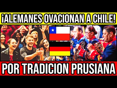 Germans APPLAUD the Chilean Army Band 🇨🇱💘🇩🇪 #Chile #Valparaiso #ViñaDelMar #BioBio #CL